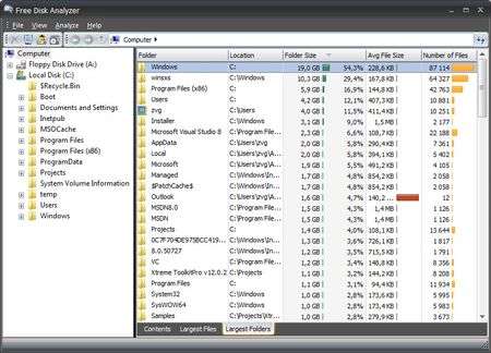 disk analyzer disk analyzer