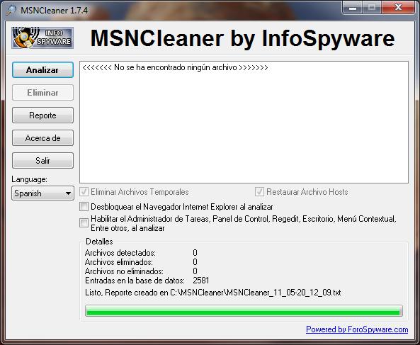 MSNCleaner MSNCleaner